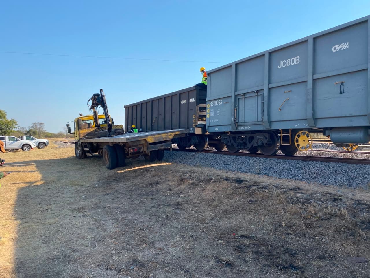 First Shipment at the New BBR US$1.5m West Nicholson Siding